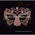 fashion gold plated simple design masquerade party mask